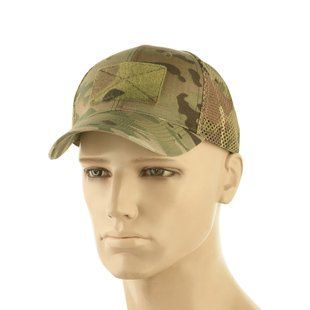 M-Tac бейсболка тактическая с сеткой Elite NYCO Multicam XS