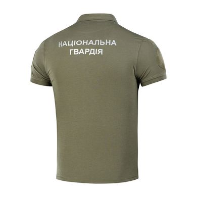 M-Tac поло НГУ з світловідбивним написом 65/35 Army Olive L