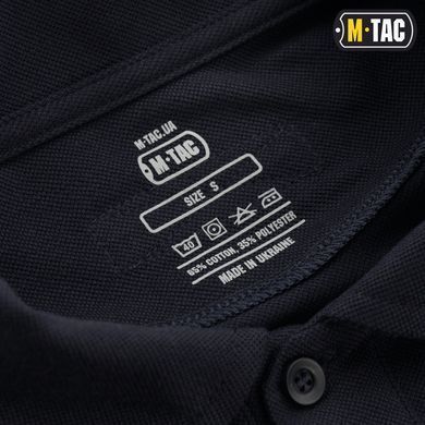 M-Tac поло тактичне довгий рукав 65/35 Dark Navy Blue XL