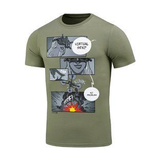 M-Tac футболка Comics Drone Girl Light Olive XL