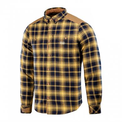 M-Tac рубашка Redneck Shirt Navy Blue/Yellow XS/R