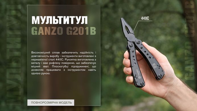 Ganzo мультитул G201-B