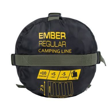 Спальний мішок Tramp Ember Regular правий UTRS-064R-olive-R