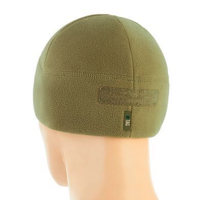 M-Tac шапка Watch Cap Elite фліс (320г/м2) з липучкою Tan M