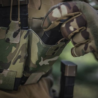 M-Tac подсумок эластичный на 1 магазин Elite Laser Cut Multicam