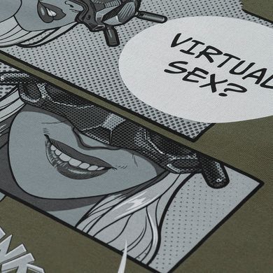 M-Tac футболка Comics Drone Girl Dark Olive M
