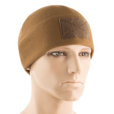 M-Tac шапка Watch Cap Elite фліс (270г/м2) з липучкою Coyote Brown XL