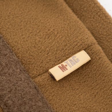 M-Tac шапка Watch Cap Elite фліс (270г/м2) з липучкою Coyote Brown XL