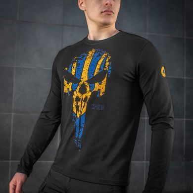 M-Tac футболка Месник довгий рукав Black/Yellow/Blue XS