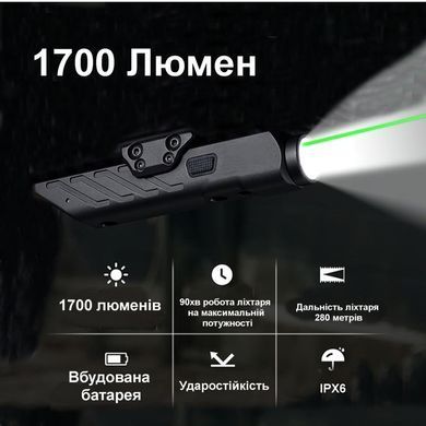 Зелений лазерний приціл DreadHorn SFD-120 Green Laser