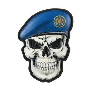 Нашивка Череп у береті (Радіотехнічні Війська та Війська Зв'язку)
