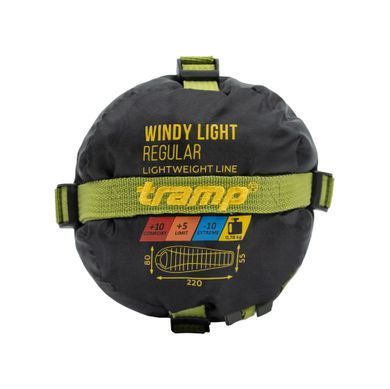 Спальний мішок Tramp Windy Light кокон правий olive 220/80-55 UTRS-055