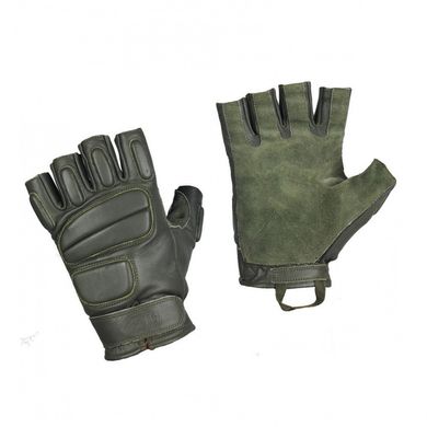 M-Tac перчатки беспалые кожаные Assault Tactical Mk.1 Olive 2XL