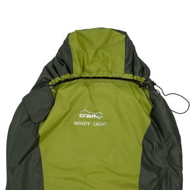 Спальний мішок Tramp Windy Light кокон правий olive 220/80-55 UTRS-055