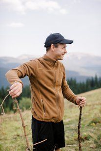 Кофта флісова Tribe Fleece Jacket Full Zip T-KJ-0011-sand, 54