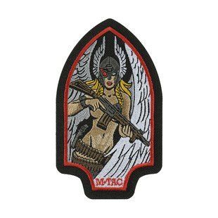 M-Tac нашивка Valkyrie (вышивка) Black/Red