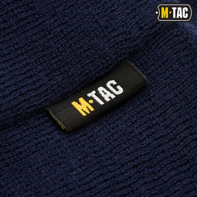 M-Tac шапка ДСНС тонкая вязка 100% акрил Dark Navy Blue L/XL