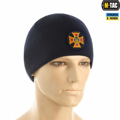 M-Tac шапка ДСНС тонкая вязка 100% акрил Dark Navy Blue L/XL