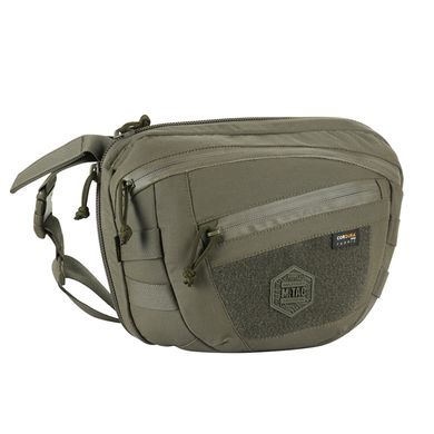 M-Tac сумка Sphaera Hardsling Bag Large з липучкою Elite Ranger Green