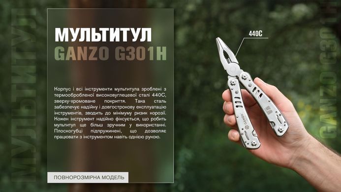 Ganzo мультитул G301-H