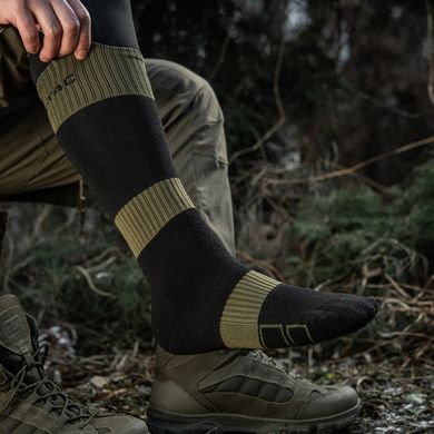 M-Tac шкарпетки зимові Ranger Wool Black/Olive 38-40