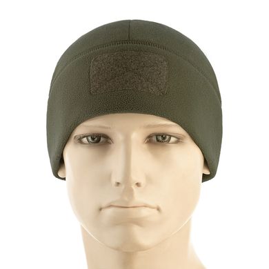 M-Tac шапка Watch Cap Elite флис (320г/м2) с липучкой Dark Olive