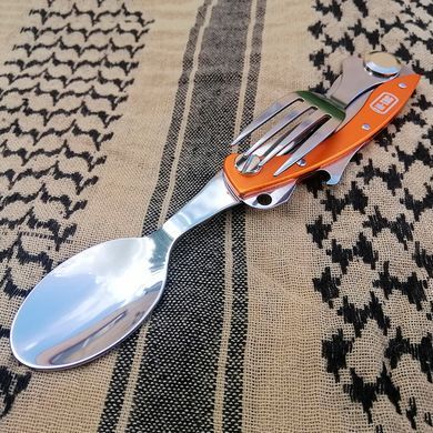 M-Tac столовий набір складний Orange/Steel