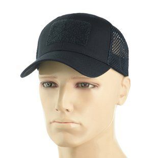 M-Tac бейсболка з липучкою та сіткою Flex ріп-стоп Dark Navy Blue S/M
