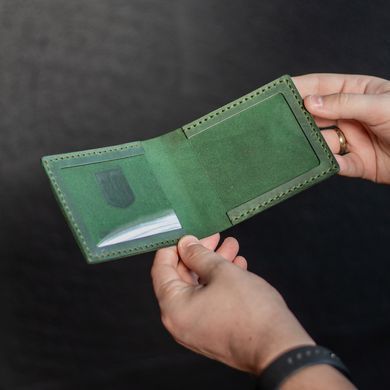 Обкладинка на посвідчення інваліда війни зелена