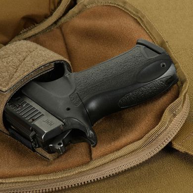 M-Tac сумка Sphaera Hardsling Bag Large з липучкою Elite Coyote