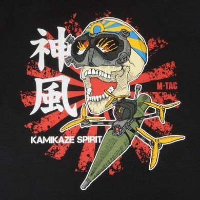 M-Tac футболка Kamikaze Spirit Black XS