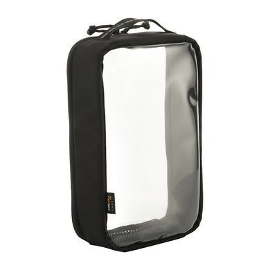 M-Tac органайзер утилітарний прозорий Elite Large (30х19 см) Black
