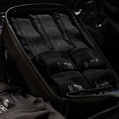 M-Tac органайзер утилітарний прозорий Elite Large (30х19 см) Black