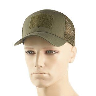 M-Tac бейсболка з липучкою та сіткою Flex ріп-стоп Dark Olive L/XL