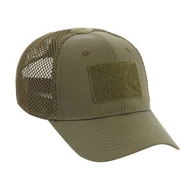 M-Tac бейсболка з липучкою та сіткою Flex ріп-стоп Dark Olive L/XL