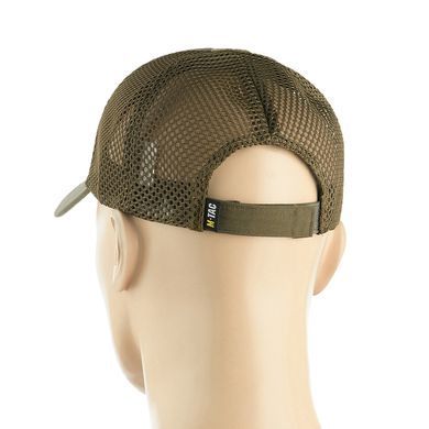 M-Tac бейсболка з липучкою та сіткою Flex ріп-стоп Dark Olive L/XL