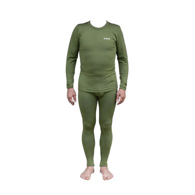Термобелье мужское Tramp Warm Soft комплект (футболка+кальсоны) UTRUM-019 оливковый