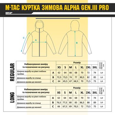 M-Tac куртка зимова Alpha Gen.III Pro Black