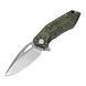 M-Tac ніж складний Type 12 Scandinavian Stonewash Black/Olive