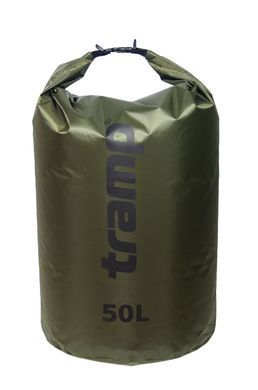 Гермомішок TRAMP PVC Diamond Ripstop 50л UTRA-208, Помаранчевий