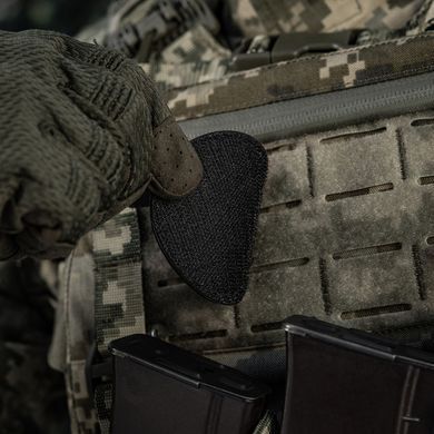 M-Tac нашивка Необмежено придатний PVC Black/Grey