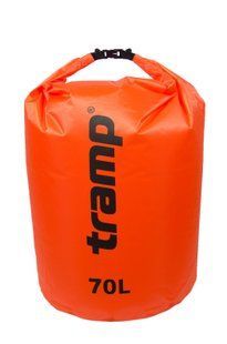 Гермомішок TRAMP PVC Diamond Ripstop 70л UTRA-209, Помаранчевий