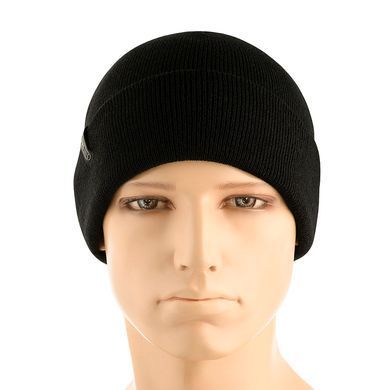 M-Tac шапка тонка в'язка 100% акрил Black L/XL