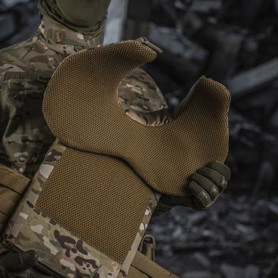 M-Tac Горжет с баллистическими пакетами 1 класс для Cuirass QRS Multicam