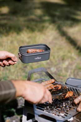 Контейнер для їжі Tribe Lunch Box Alu T-FG-0016-grey