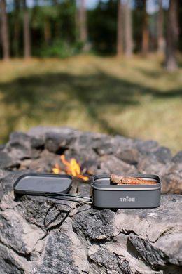 Контейнер для їжі Tribe Lunch Box Alu T-FG-0016-grey