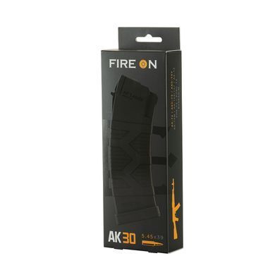 Fire On Магазин АК 5,45 на 30 патронів Black/Red