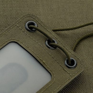 M-Tac бейдж з прозорою панеллю Ranger Green