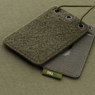 M-Tac бейдж з прозорою панеллю Ranger Green