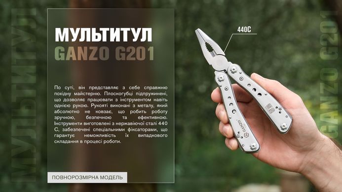 Ganzo мультитул G201